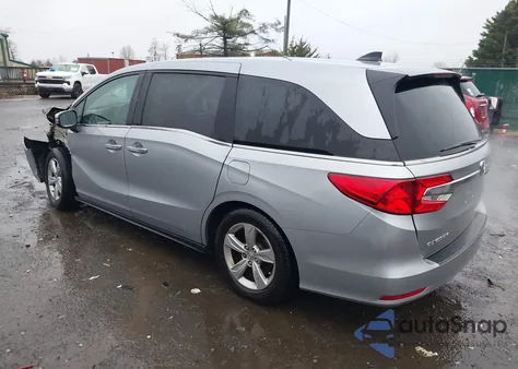 2018 Honda Odyssey Ex-L from USA, damaged, VIN 5FNRL6H71JB032431